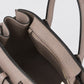 LIESEL Leather Top Handle Bag - Fango