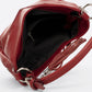 UMA Leather Top Handle Bag - Bordo