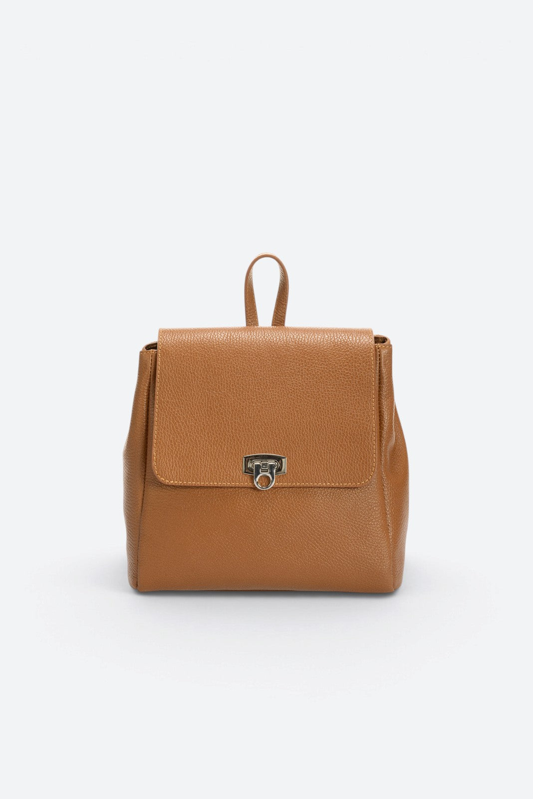 LYRA Leather Backpack - Cuoio