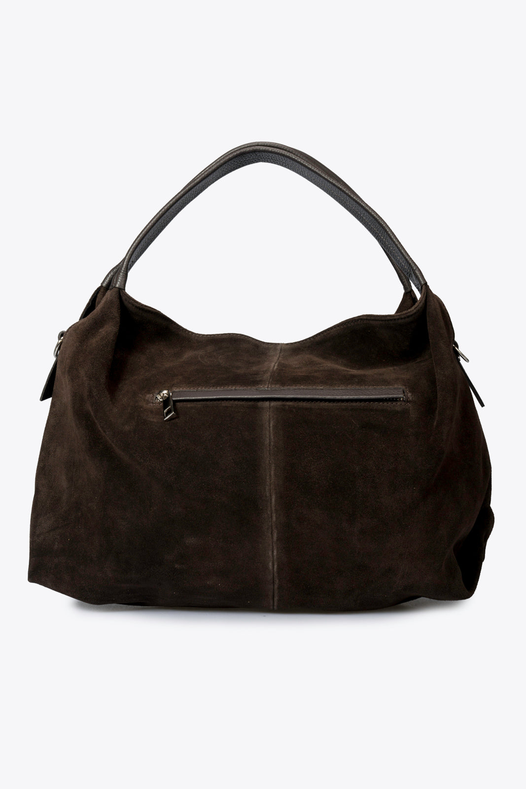 NOEMIE Leather Top Handle Bag - Brown