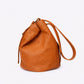 ARIAH Leather Shoulder Bag - Cuoio