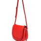 Leather Crossbody Bag 2810 - Red