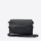 NORAH Leather Crossbody Bag - Black