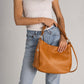 UMA Leather Top Handle Bag - Cognac