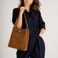 TERRY Leather Shoulder Bag - Bruciato