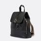 MAEVE Leather Backpack - Black
