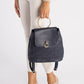 Leather Backpack 1985 - Blue