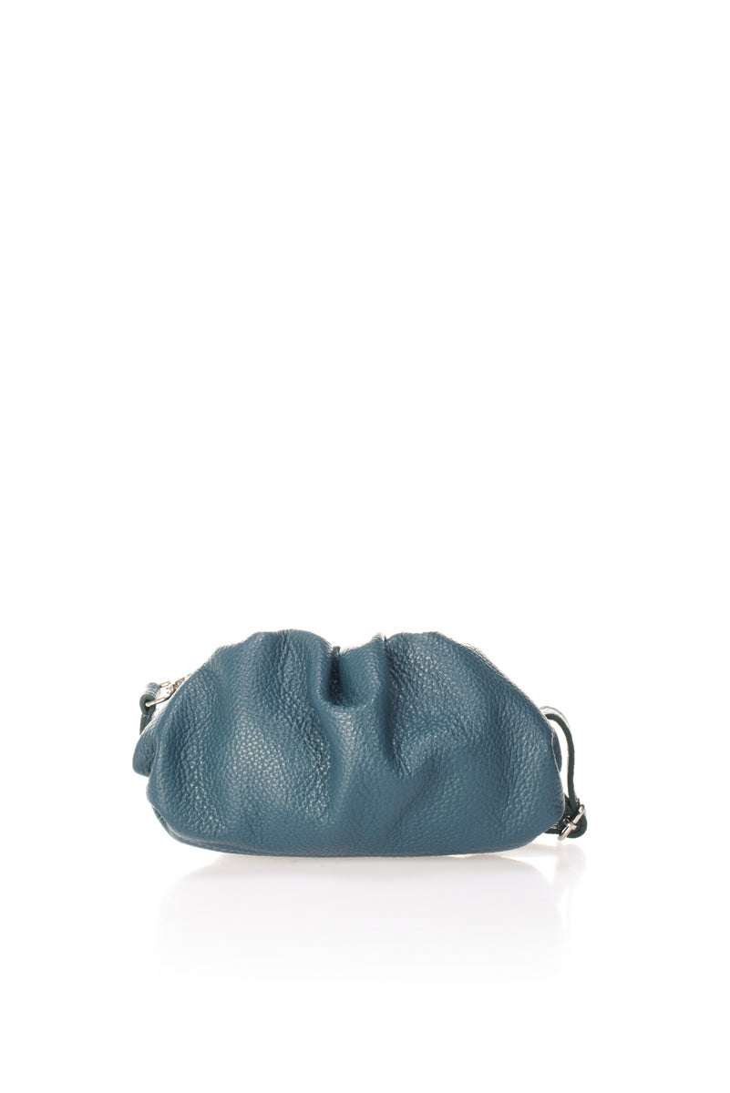 Leather Crossbody Bag 3125 - Teal
