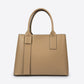 RACHELE Leather Top Handle Bag - Taupe