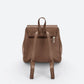 LYRA Leather Backpack - Brown