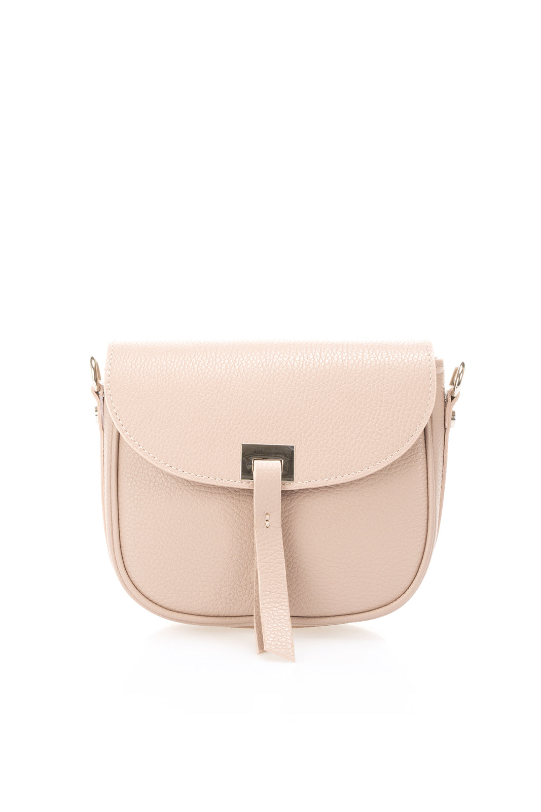 Leather Crossbody Bag 1106 - Cipria