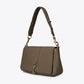 JULES Leather Crossbody Bag - Fango