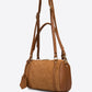 NOOR Leather Bowling Bag - Cognac