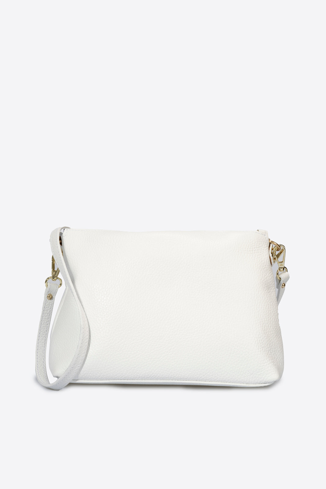 Leather Backpack 5035 - White