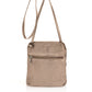 Leather Crossbody Bag 3547 - Gun Metal