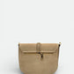 Leather Crossbody Bag 5630 - Taupe