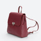 LYRA Leather Backpack - Bordo