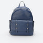 MALIKA Leather Backpack - Blue