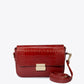 JUNO Leather Crossbody Bag - Bordo