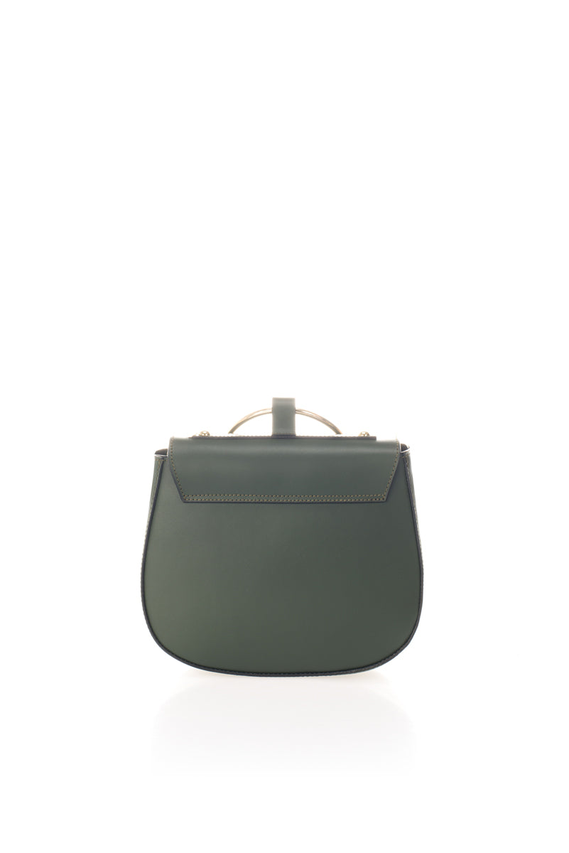 Leather Clutch 5398 - Green