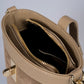 SIBILLA Leather Top Handle Bag - Taupe