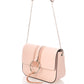 Leather Top Handle Bag 3521 - Rose