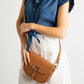 BELA Leather Crossbody Bag - Cuoio