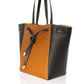 Leather Clutch 7543 - Cognac