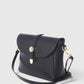 ADORE Leather Crossbody Bag - Black