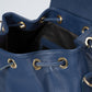 NOA Leather Backpack - Blue