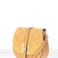 Leather Crossbody Bag 5391 - Cognac