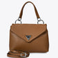 Leather Top Handle Bag 4038 - Cuoio