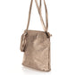 Leather Crossbody Bag 3547 - Gun Metal