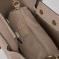 GIADA Leather Top Handle Bag - Fango