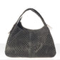 Leather Tote Bag 9914 - Black