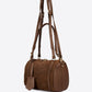 NOOR Leather Bowling Bag - Brown