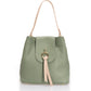Leather Crossbody Bag 1249 - Mint