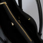 VANDA Leather Top Handle Bag - Black