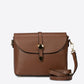 ADORE Leather Crossbody Bag - Brown