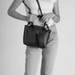 Leather Top Handle Bag 2257 - Taupe