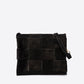 HAILEY Leather Crossbody Bag - Black