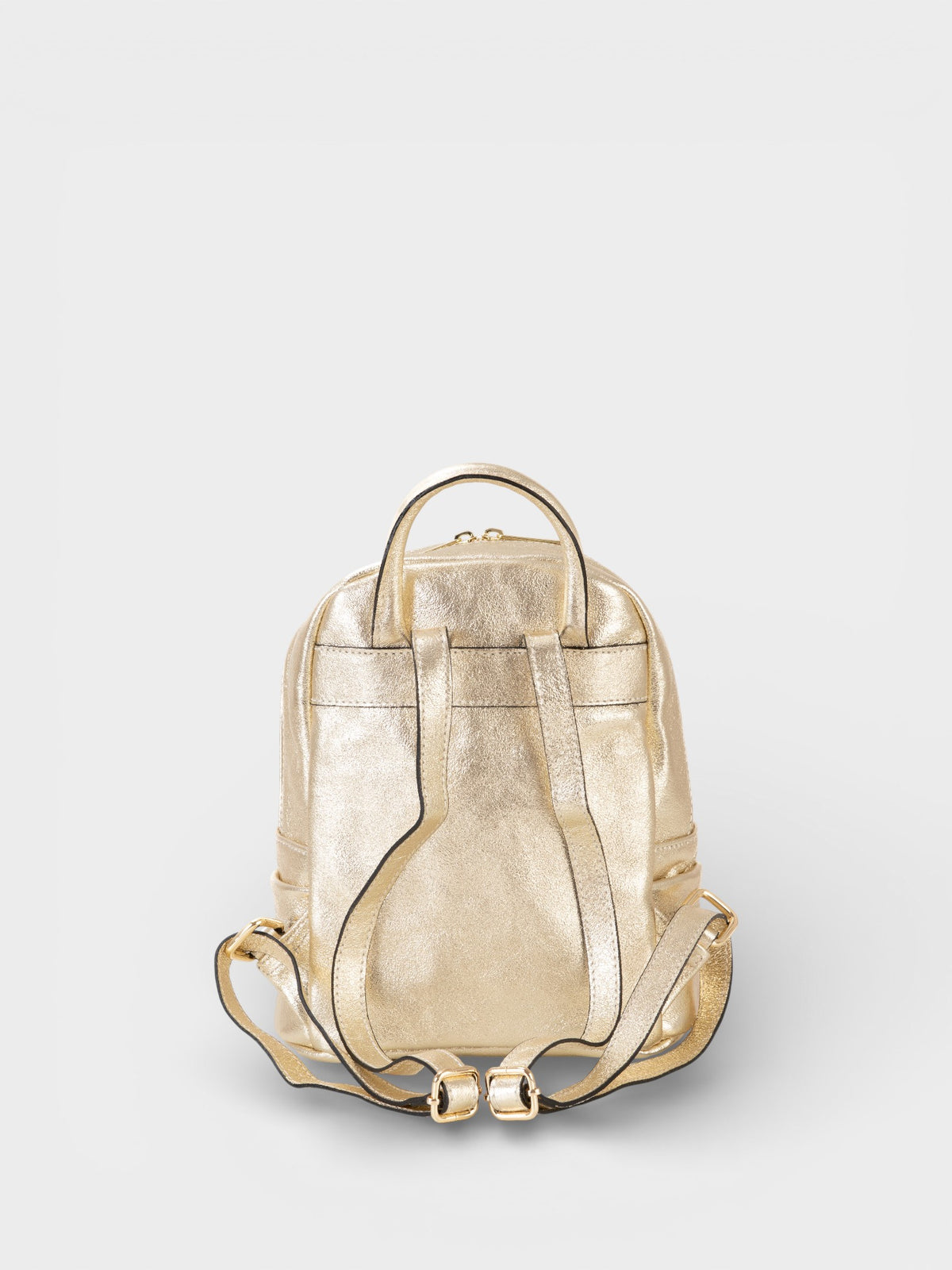 Leather Backpack 1205 - Platino