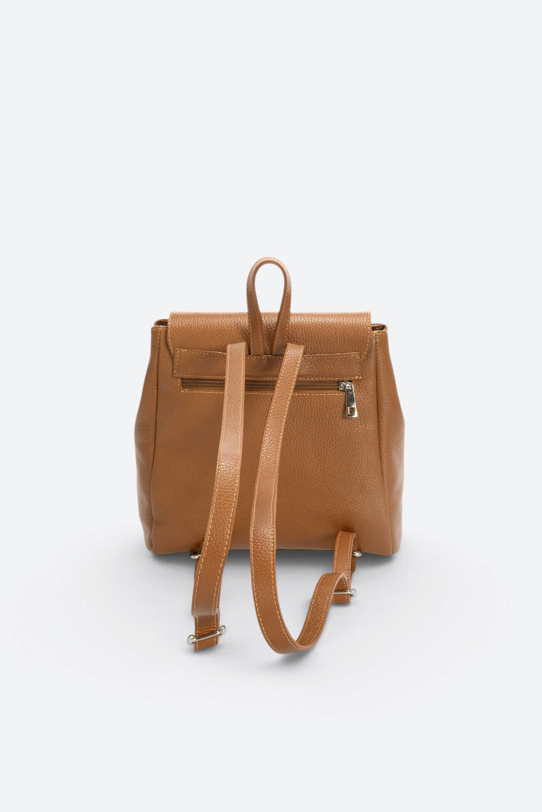 LYRA Leather Backpack - Cuoio