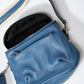 Leather Crossbody Bag 1171 - Blue