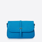 AMALFI Leather Crossbody Bag - Blue