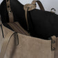 MABEL Leather Tote Bag - Fango