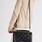 ERIS Leather Crossbody Bag - Black