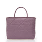 Leather Top Handle Bag 1141 - Violet