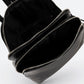 ENRICA Leather Backpack - Black