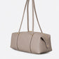 LIORA Leather Shoulder Bag - Fango